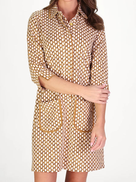Townes Dress Willow Weave by Duffield Lane