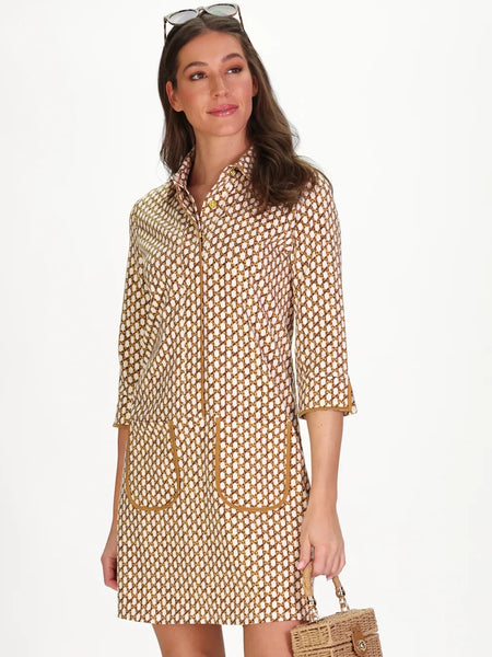 Townes Dress Willow Weave by Duffield Lane