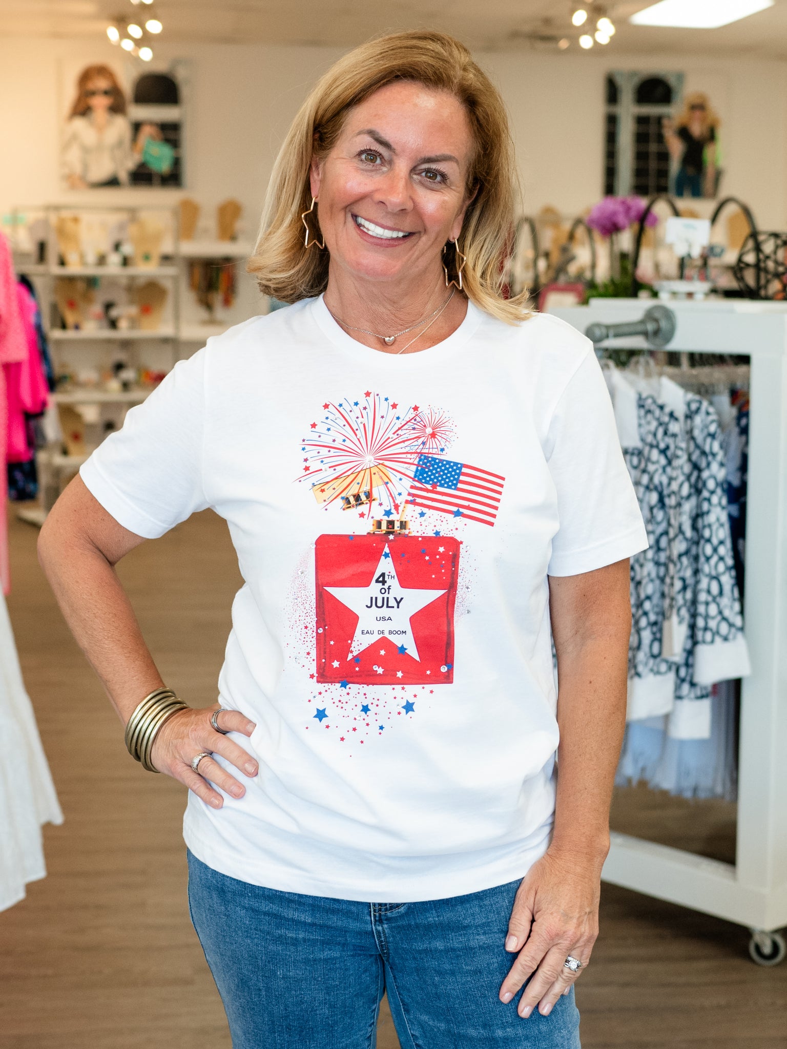 4th Perfume Tee by Coastal Couture