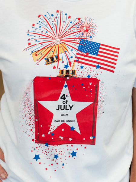4th Perfume Tee by Coastal Couture