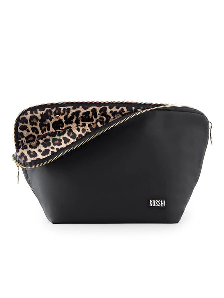 Vacationer Black/Leopard by Kusshi