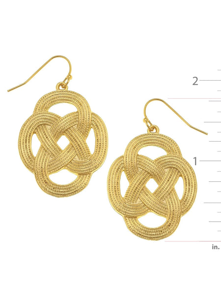 Woven Loop Earrings by Susan Shaw