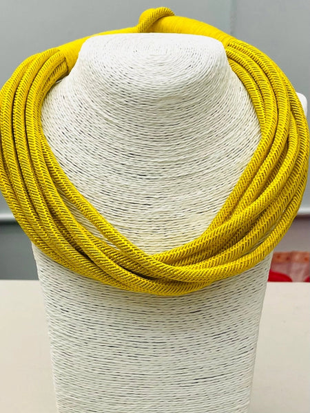 Slub 8 Strand Necklace by Two Forty-Two