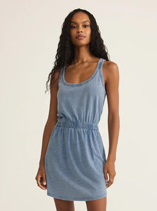 Keegan Mini Dress Med Indigo by Z Supply