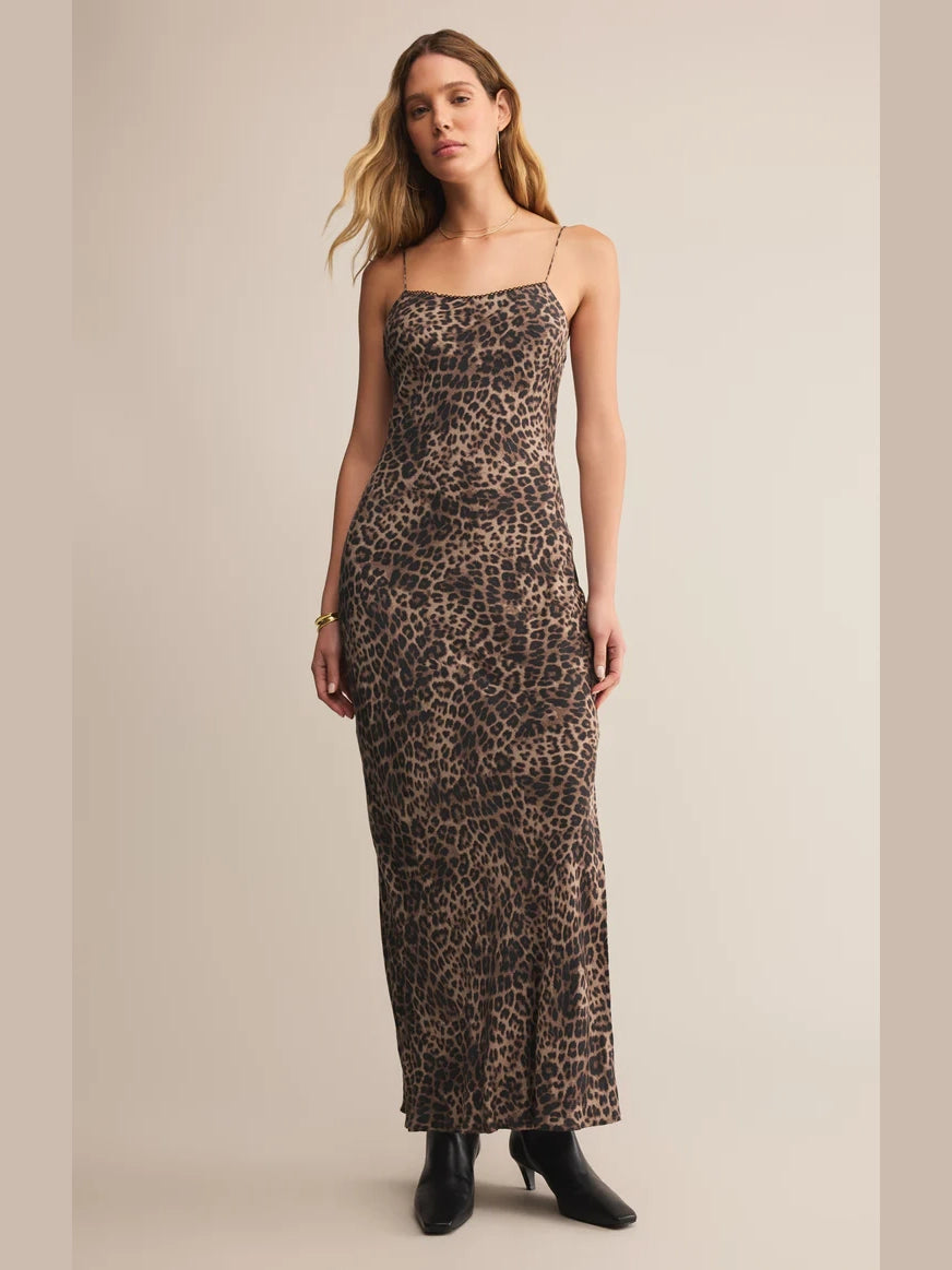 Cielo Leopard Midi Dress by Z Supply