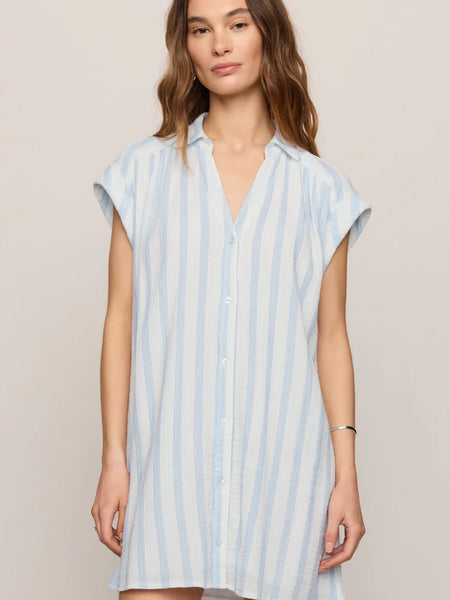 Shellbound Striped Dress by Z Supply