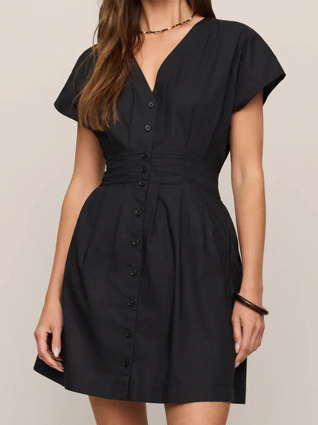 Sanna Mini Dress Black by Z Supply