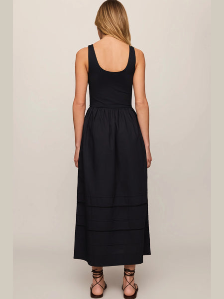 Johanna Sleeveless Midi Dress Black by Z Supply