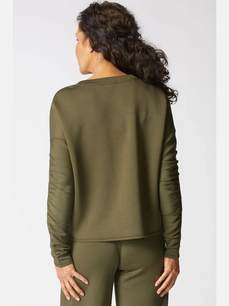 Passport Knit Wander Pullover Forest by Habitat