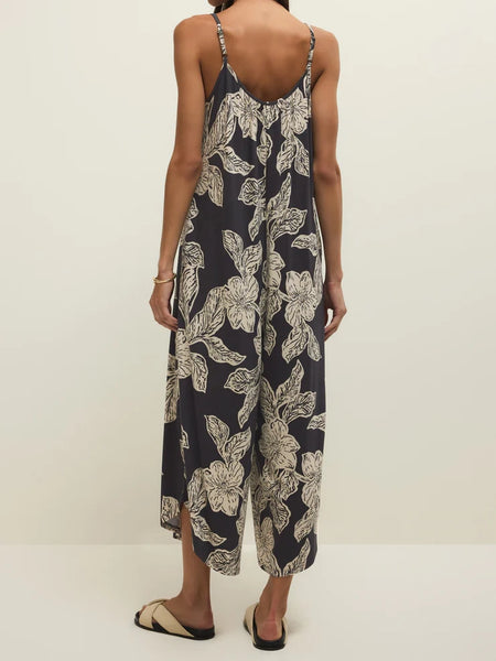 Flared Asha Floral Jumpsuit by Z Supply