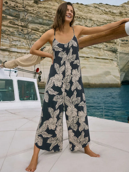 Flared Asha Floral Jumpsuit by Z Supply