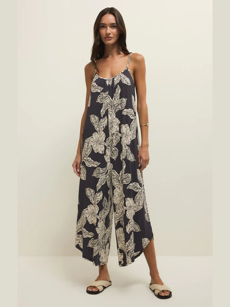 Flared Asha Floral Jumpsuit by Z Supply
