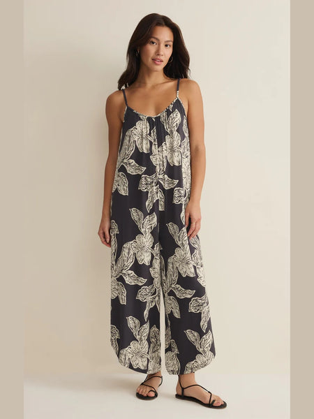 Flared Asha Floral Jumpsuit by Z Supply