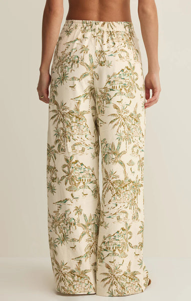 Overlook Tiki Tide Linen Pant by Z Supply