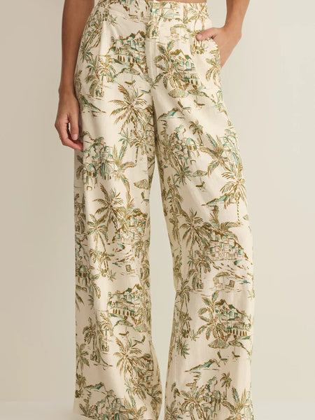 Overlook Tiki Tide Linen Pant by Z Supply