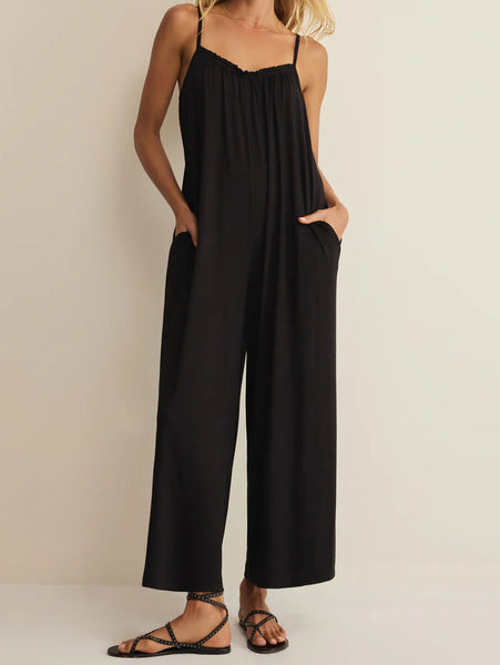 Day Off Jumpsuit Black by Z Supply