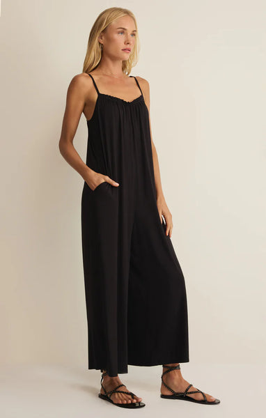 Day Off Jumpsuit Black by Z Supply