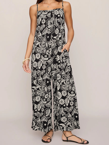 Day Off Luz Floral Jumpsuit by Z Supply