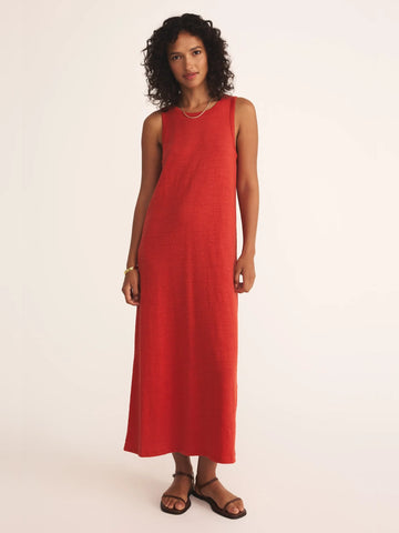 Mystic Textured Midi Dress Red by Z Supply