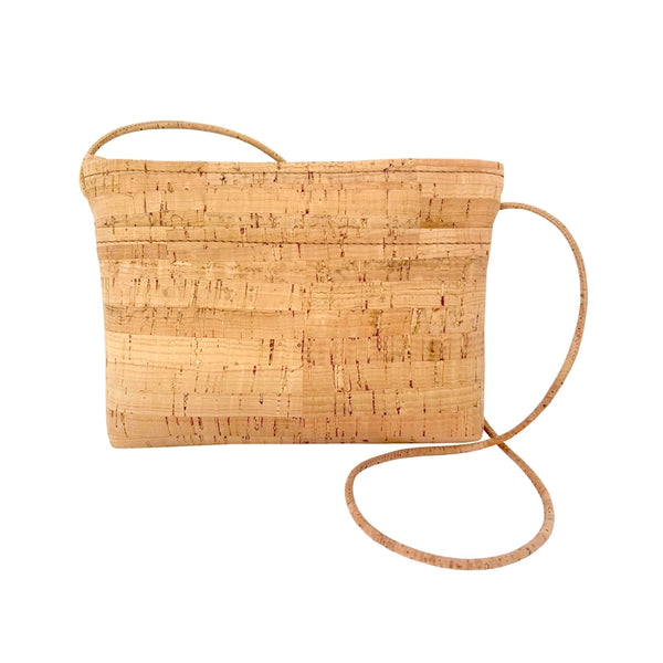 Small Cork Zip Top CB Rustic Cork by Natalie Therese