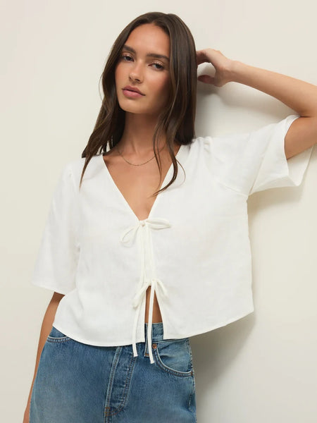 La Belle Linen Top by Z Supply