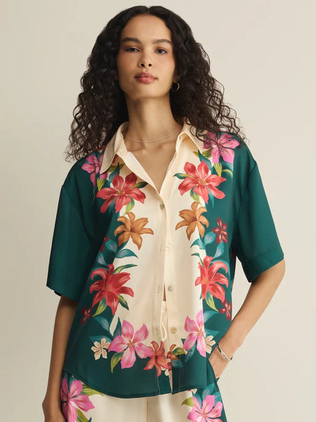 Lani Kiwi Button Up by Z Supply