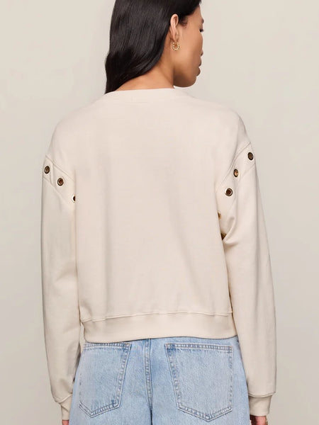 Axel Grommet Sweatshirt Sandstone by Z Supply