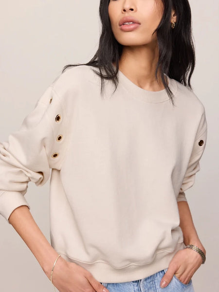 Axel Grommet Sweatshirt Sandstone by Z Supply