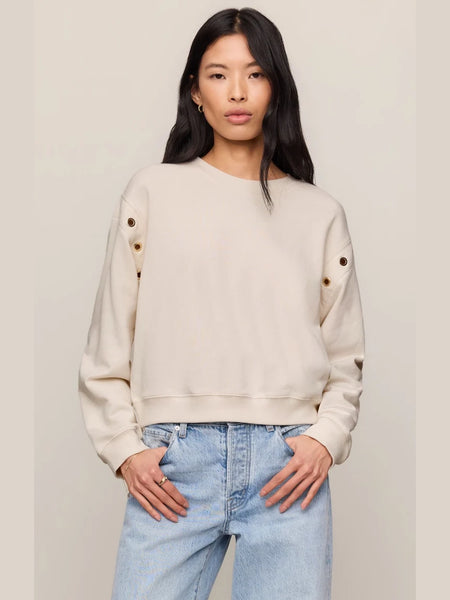 Axel Grommet Sweatshirt Sandstone by Z Supply