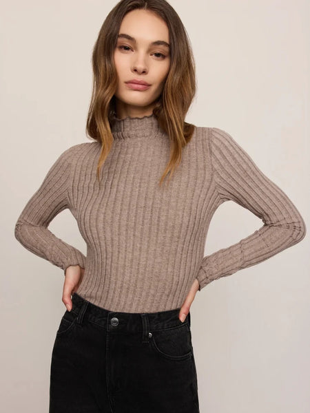 Hattie L/S Top Heather Ask by Z Supply