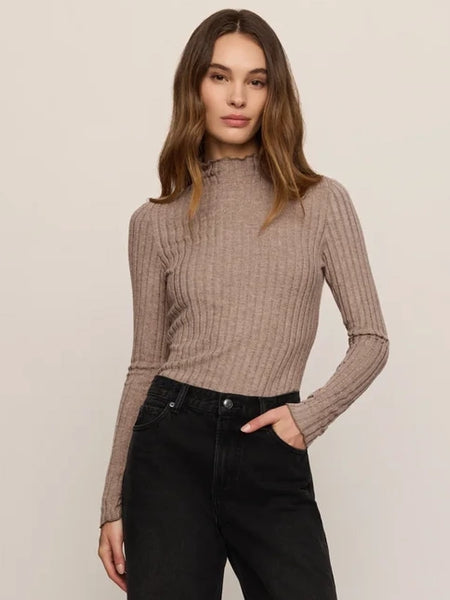Hattie L/S Top Heather Ask by Z Supply