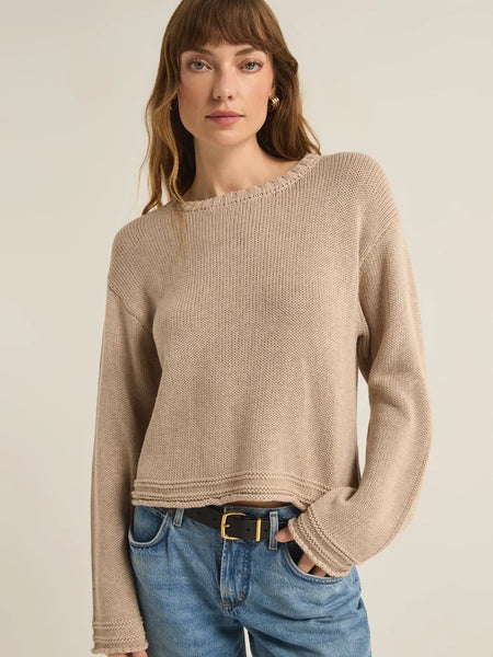 Emerson Sweater Oatmeal by Z Supply