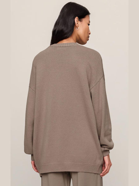 Sanborn Open Cardigan Wild Mushroom by Z Supply
