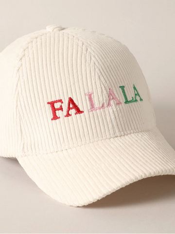 Falala Colorful Embroidery Cap by Coastal Couture