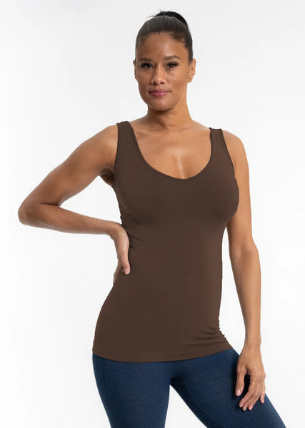 Long Reversible Seamless Tank