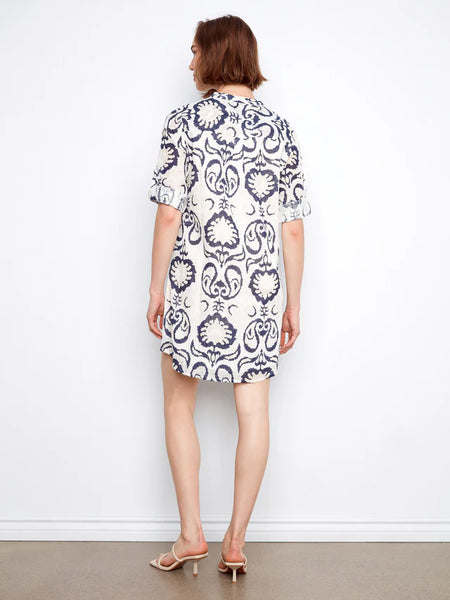 3/4 Sleeve Henley Dress Ornament by Charlie B