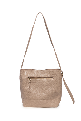 Andie 2 in 1 Bucket Crossbody Smokey Taupe by Joy Susan