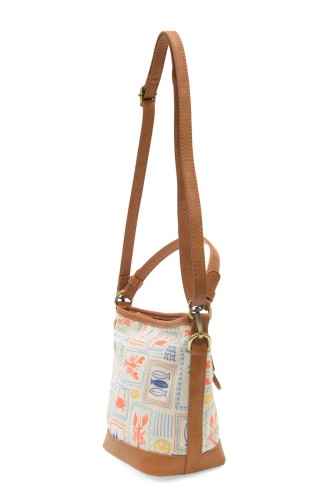 Canvas Bucket Crossbody Coastal Charm by Joy Susan