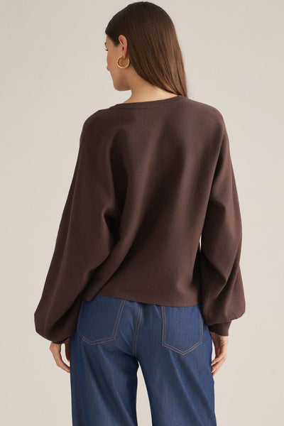 Balloon Sleeve Sweater by Entro