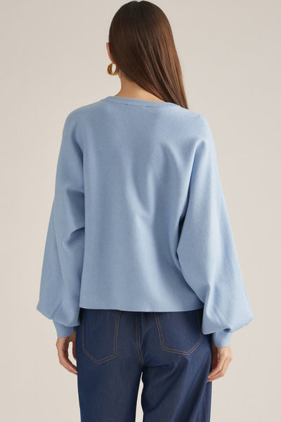 Balloon Sleeve Sweater by Entro