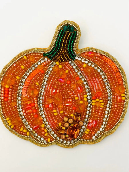 Fall Pumpkin Necklace by Two Forty Two