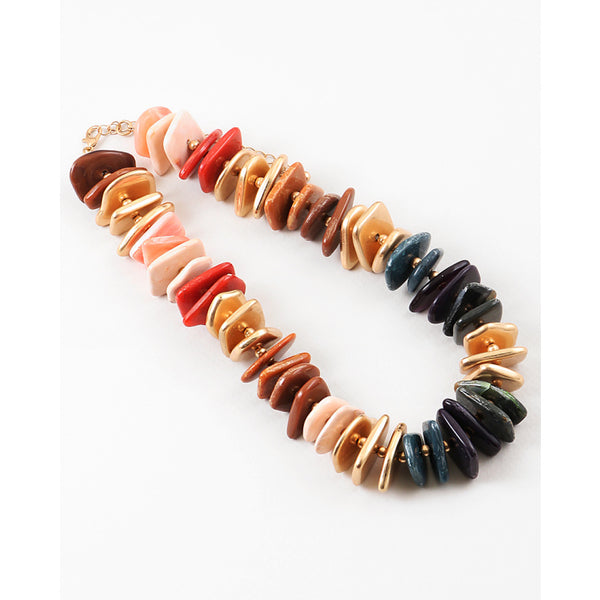 Chunky Multicolor Statement Necklace