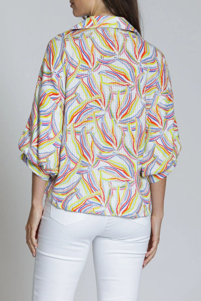 Shirt with Blouson Sleeves by APNY