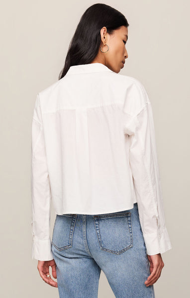 Favorite Button Up Top White by Z Supply