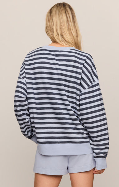 The Everyday Striped Crew Eclipse by Z Supply