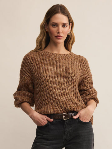 Tiger's Eye Sweater Coconut by Z Supply