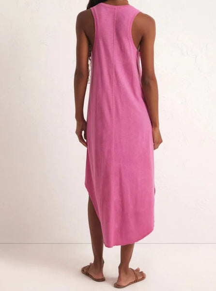 Reverie Slub Dress Heartbreaker Pink by Z Supply