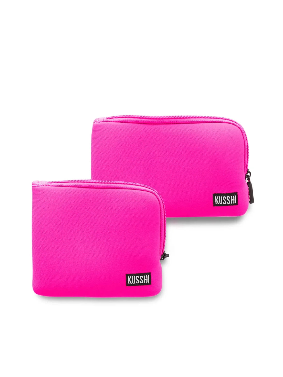 On-the-Go Pouch Set Pink by Kusshi