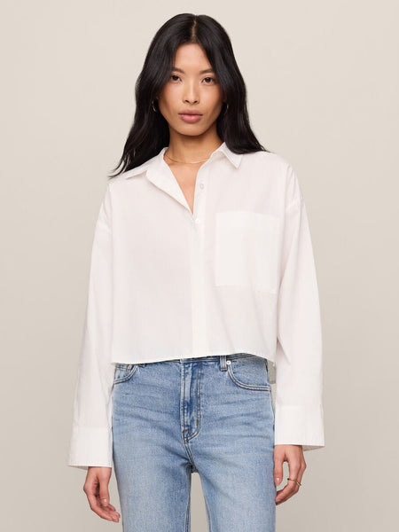Favorite Button Up Top White by Z Supply