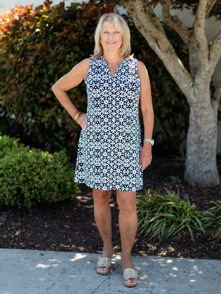 Open Cut Dress GHBK by Lulu B